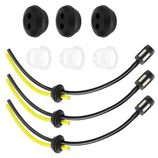 Complete Fuel Line Replacement Kit for Hedge Trimmers and Lawn Mowers Pack of 3