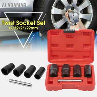 ALABAMAR 17/19/21/22mm Worn Lug Nut พร้อม Lock Remover Auto รถ DIY ซ่อมชิ้นส่วนอุปกรณ์เสริม