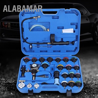 ALABAMAR 28pcs Universal Car Water Leak Tester ชุดเครื่องมือตรวจจับระบบทำความเย็น