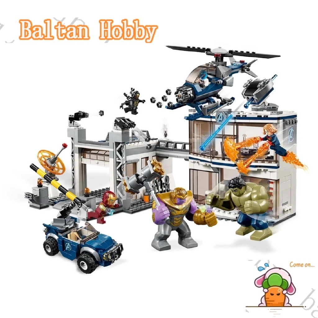 baltan-toy-bh1-บล็อกตัวต่อ-รูปซุปเปอร์ฮีโร่-the-avengers-compound-battle-76131-07123-11262-ของเล่นสําหรับเด็กผู้ชาย-es1