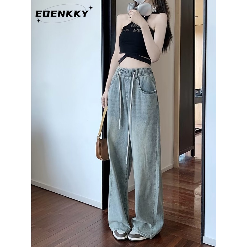 eoenkky-กางเกงขายาว-กางเกงยีสน์ผู้หญิง-ทรงหลวม-ๆ-ตรง-retro-hip-hop-pants-2023-new-style-fashion-คุณภาพสูง-รุ่นใหม่-สบาย-a97l85e-36z230909
