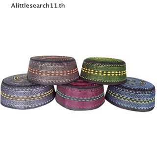 Alittlesearch11 หมวกผ้าโพกหัว ปักลายอียิปต์ อิสลาม ซาอุดิอาระเบีย สําหรับผู้ชายชาวมุสลิม