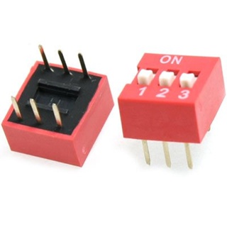 ภาพหน้าปกสินค้า3 Bit DIP Switch สวิตซ์เลื่อน ที่เกี่ยวข้อง