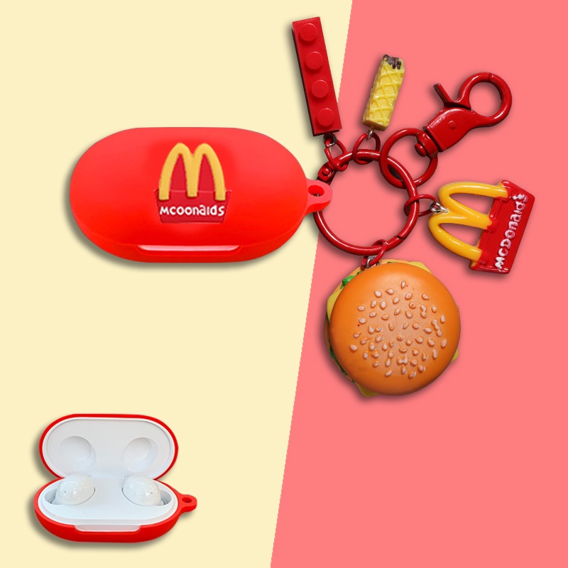 anker-soundcore-sport-x10-protective-case-cartoon-burger-keychain-pendant-soundcore-sport-x10-silicone-soft-case-protective-case-cute-doraemon-shockproof-case-anker-soundcore-sport-x10-cover-soft-case