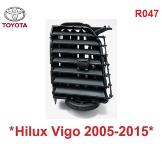 ิ้ชิ้นกลางซ้าย ช่องแอร์ TOYOTA HILUX  VIGO CHAMP 2005-1014 ช่องปรับแอร์ โตโยต้า วีโก้แชมป์ ชุดแอร์ ช่องลมแอร์ วีโก้ BTS