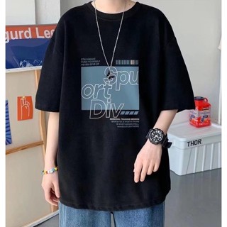 เสื้อยืด คอกลม แขนห้าส่วน พิมพ์ลายตัวอักษร เรียบง่าย แฟชั่นฤดูร้อน สําหรับผู้ชาย ไซซ์ M - 8xl