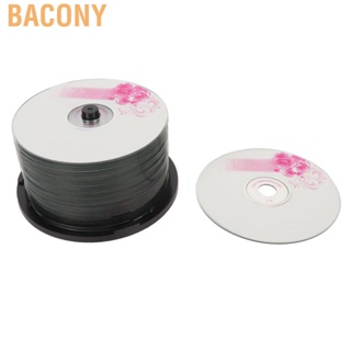 Bacony CD R Blank Discs 52X 700MB Recordable Disc CDs for Storing Digital Images Music Data