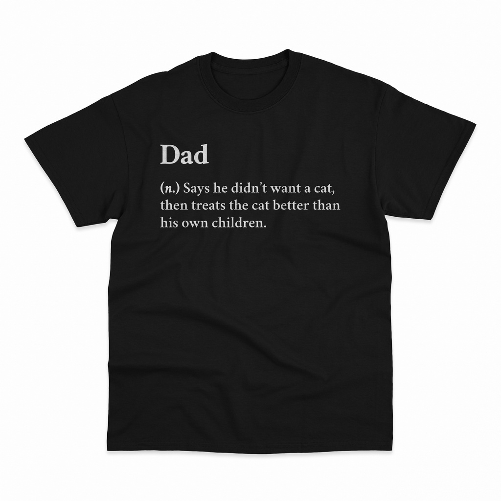 top-ctt-shirt-เสื้อยืด-พิมพ์ลายคําคมตลก-dad-didnt-want-a-cats-5xl