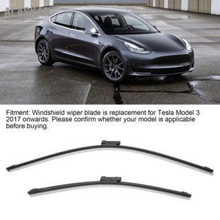 ALASKAR ใบปัดน้ำฝนกระจกหน้า 26in 1076730 00 B ซ้าย 1076731 A ขวาสำหรับ Tesla รุ่น 3 2017 เป็นต้นไป