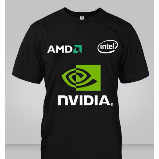 ขายร้อนขาย Intel Amd Nvidia Lap Gaming เสื้อยืดผู้ชายผู้ชายแฟชั่นทนกว่า ...