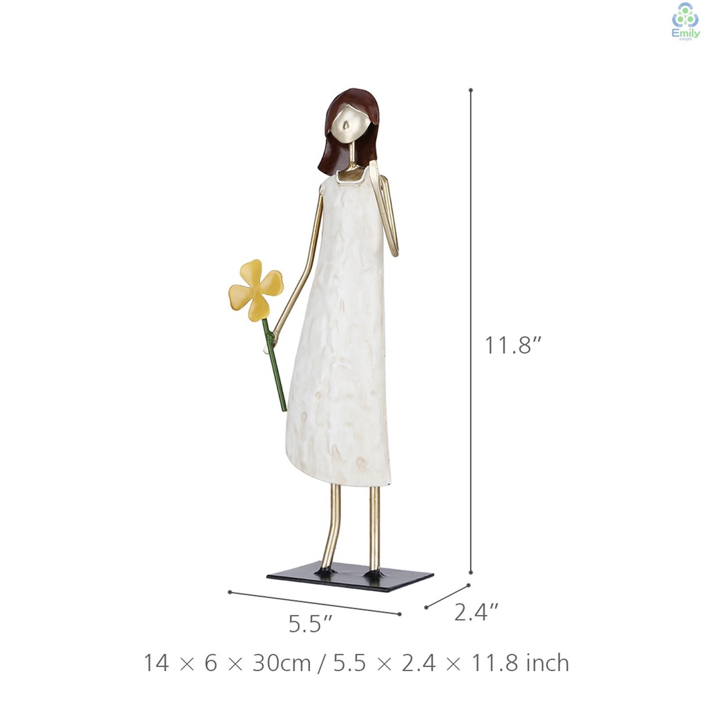 รูปปั้นเด็กผู้หญิง-แบบเหล็ก-รูปดอกไม้-สไตล์โมเดิร์น-สําหรับตกแต่งห้องนั่งเล่น-ตู้-โต๊ะ-20-มาใหม่