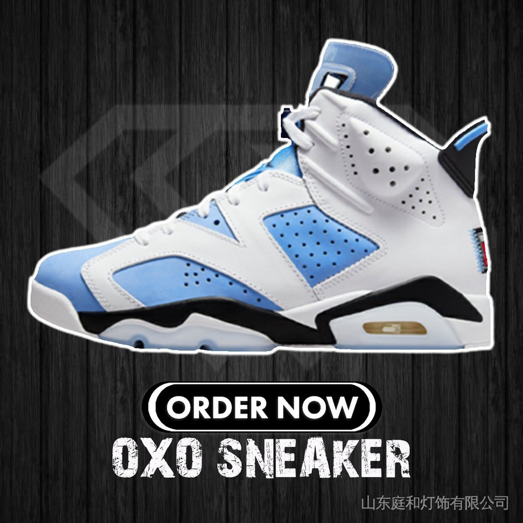 Air Jordan 6 retro University blue AJ6 North (ของแท้ 100%) CT8529-410 ...