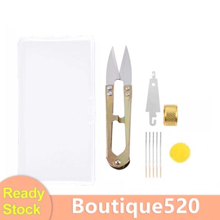 [boutique520.th] ชุดเข็ม กรรไกร สําหรับเย็บปักถักร้อย ปักครอสติช
