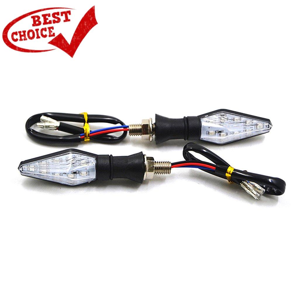 ไฟเลี้ยวรถจักรยานยนต์-12v-led-สองด้าน-2-ชิ้น