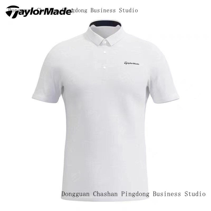 taylormade-taylormade-เสื้อโปโล-แขนสั้น-ระบายอากาศ-เหมาะกับฤดูร้อน-สําหรับผู้ชาย