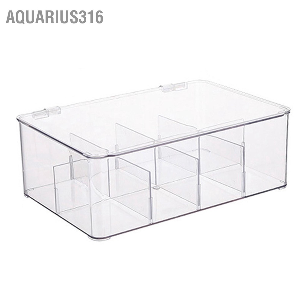 aquarius316-ผู้จัดเครื่องปรุงอาหารกาแฟ-pet-ที่ถอดออกได้โปร่งใส-baffle-ถุงชาจัดแพ็คเก็ตสำหรับเก็บถุงเท้าชากาแฟ