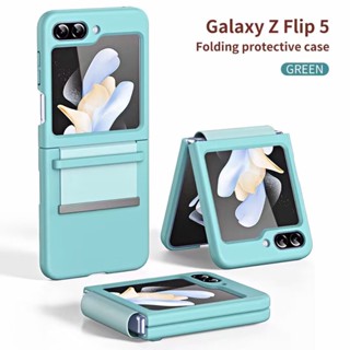 เคสโทรศัพท์มือถือหนัง ฝาพับ กันกระแทก สําหรับ Samsung Galaxy Z Flip 5 Z Flip 3 5G Z Flip 4 3