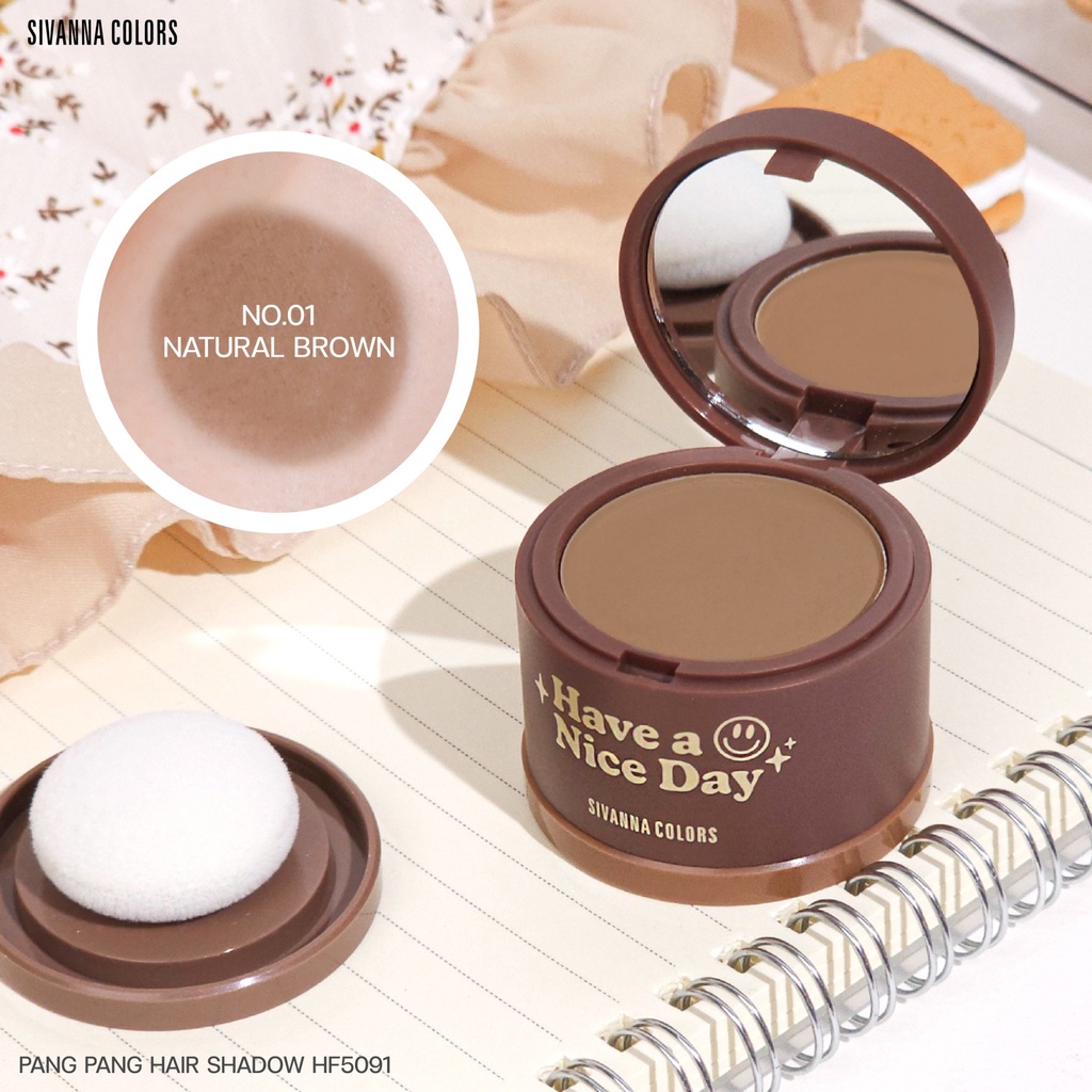 sivanna-have-a-nice-day-pang-pang-hair-shadow-hf5091-ซิวานน่า-ปัง-ปัง-แฮร์-แชโดว์-ปกปิดผมบาง-ปิดหัวเหม่ง-beautybakery