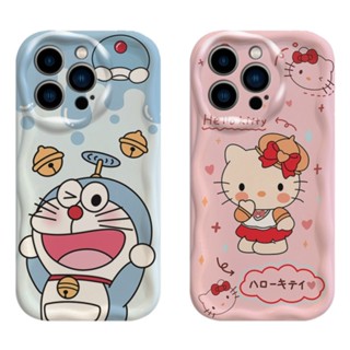 เคส Samsung A05 A05S A15 A14 A13 A12 A11 A04 A04S A03 A03S A02 A02S A73 A71 A54 A53 A52 A52S A51 A50 A50S A34 A31 A30 A30S A24 A23 A20 M12 M11 4G 5G Relief Cream Frame Hello Kitty Doraemon Cat Soft Case