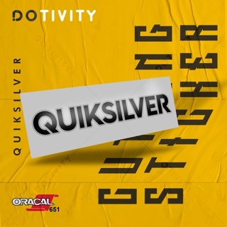 Quiksilver V3 สติกเกอร์ตัด