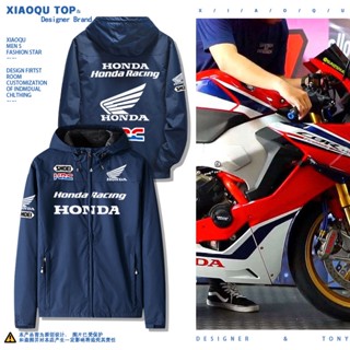 เสื้อแจ็กเก็ต เสื้อฮู้ดดี้ ขี่จักรยานยนต์ Honda cbr1000rr แฟชั่นฤดูใบไม้ร่วง และฤดูหนาว สําหรับผู้ชาย