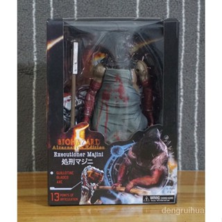 โมเดลฟิกเกอร์ Neca Resident Evil Execution Ceremonial Hand Zombie Butcher Axe Super Action ของเล่นสําหรับเด็ก