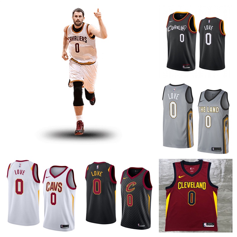 cleveland-cavaliers-0-kevin-love-เสื้อสเวตเตอร์ของเสื้อบาสเก็ตบอล-nba-jersey