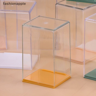 [fashionapple] กล่องเก็บตุ๊กตา แบบตั้งโต๊ะ กันฝุ่น สีโปร่งใส สินค้าใหม่