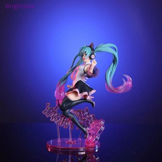 Brightstar ใหม่ ฟิกเกอร์ PVC รูปปั้นอนิเมะ Hatsune Miku Mermaid Miku สําหรับเด็กผู้หญิง 1 ชิ้น