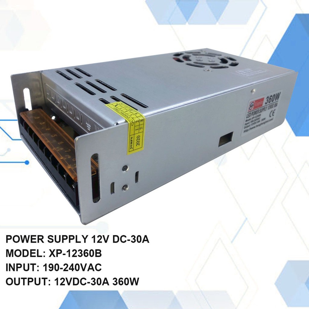 aj-power-supply-12v-หม้อแปลง-12-โวลต์-360w-รับประกันสินค้า-2-ปี-หม้อแปลง-12-โวลต์
