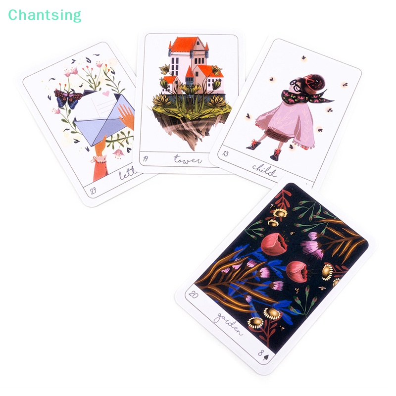 lt-chantsing-gt-terra-lenormand-ไพ่ทาโรต์-พร็อพเล่นไพ่ทาโรต์-สําหรับครอบครัว-ปาร์ตี้-เกมกระดาน-เสริมโชคลาภ-ผู้เริ่มต้น-ลดราคา