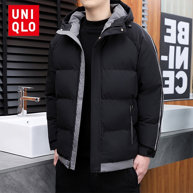 uni-qlo-m-5xl-เสื้อแจ็กเก็ตลําลอง-มีฮู้ด-ผ้าฝ้าย-ลายทาง-ให้ความอบอุ่น-กันลม-แฟชั่นฤดูหนาว-สําหรับผู้ชาย