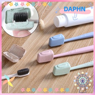 Daphne กล่องเก็บแปรงสีฟัน แบบพกพา สุ่มสี สําหรับบ้าน และที่อยู่อาศัย 4 8 ชิ้น