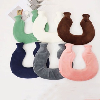 1400ML Hot Water Bag PVC U-shaped Relief Relaxation Winter Warm Waters Bag