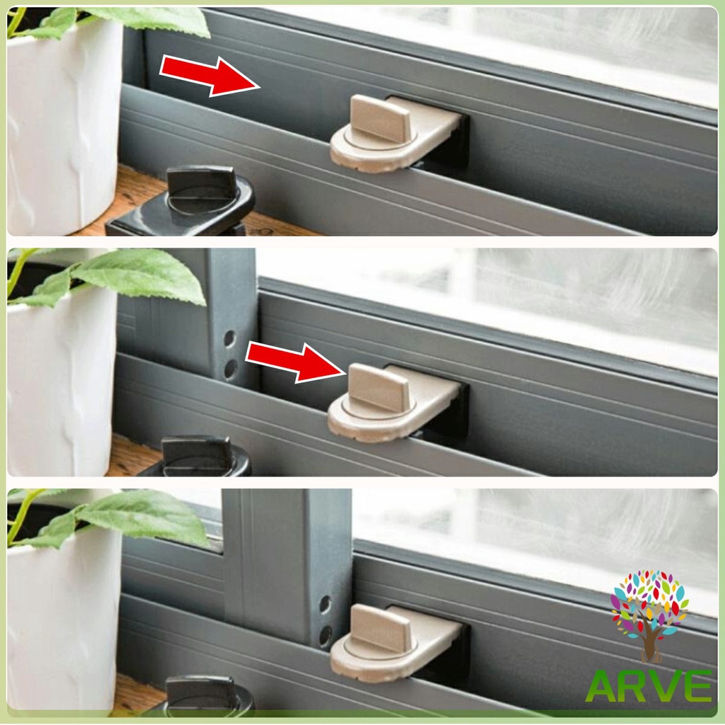 arve-ที่ล็อคบานเลื่อนประตู-บานหน้าต่าง-ล็อคเด็ก-window-lock