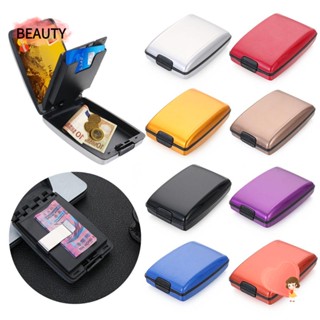 Beauty RFID กระเป๋าสตางค์ กระเป๋าใส่เหรียญ ป้องกันการโจรกรรม สไตล์นักธุรกิจ