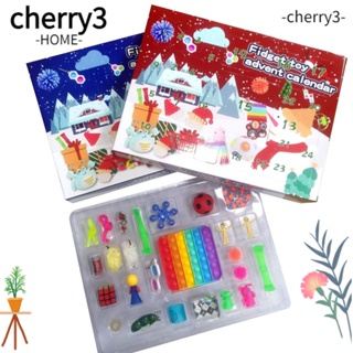 Cherry3 ของเล่นฟิดเจ็ต ของขวัญคริสต์มาส 24 วัน สําหรับเด็ก
