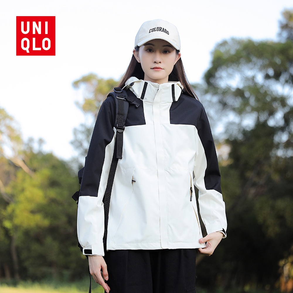 uniqlo-เสื้อแจ็กเก็ตกันฝน-กันน้ํา-คุณภาพสูง-เหมาะกับใส่กลางแจ้ง-สําหรับผู้ชาย-และผู้หญิง-2023-ไซซ์-m-5xl
