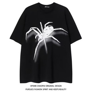 เสื้อยืดแขนสั้น คอกลม ผ้าฝ้ายแท้ ทรงหลวม สวมใส่สบาย เข้ากับทุกการแต่งกาย แฟชั่นฤดูร้อน สไตล์ยุโรป สําหรับผู้ชาย