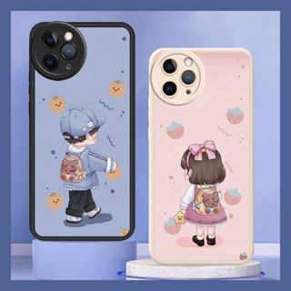 simple heat dissipation Phone Case For iphone 11 Pro Max funny Cartoon soft shell luxurious advanced cute Silica gel Back Cover