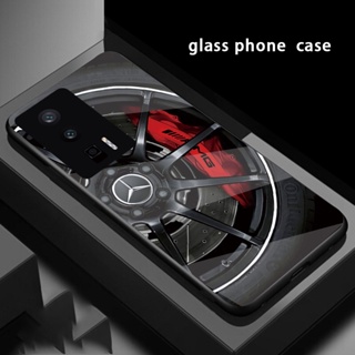 【พร้อมส่ง】เคสโทรศัพท์มือถือแบบแก้วแข็ง กันน้ํา สําหรับ Mercedes Benz Xiaomi Redmi K50 Ultra Case K60 E K50 K40 K30 PRO K40S
