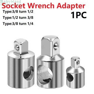 【Big Discounts】Convenient Socket Reducer Silver 3/8 Turn 1/2 27/40/43mm Length CR V Material#BBHOOD