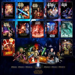 แผ่น DVD หนังใหม่ Star Wars ทั้งหมด 11 ภาค DVD Master เสียงไทย (เสียง ไทย/อังกฤษ | ซับ ไทย/อังกฤษ) หนัง ดีวีดี