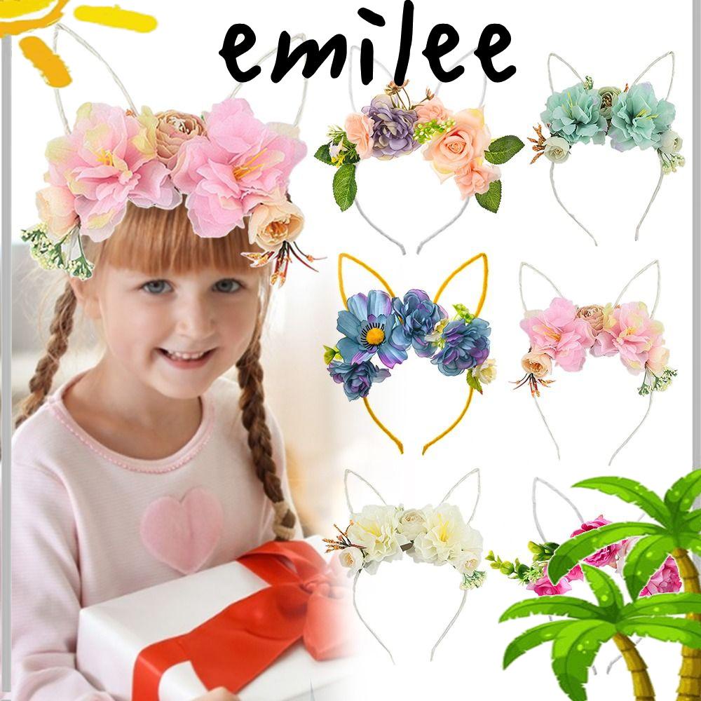 emilee-ที่คาดผม-ดอกไม้ประดิษฐ์-ดอกโบตั๋นปลอม-สไตล์บูติก