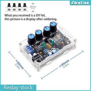 Aks Icl8038 ชุดเครื่องกําเนิดสัญญาณ อเนกประสงค์ 5hz~400khz ความถี่ปรับได้ Xr2206