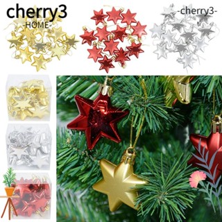 Cherry3 ที่แขวนตกแต่งต้นคริสต์มาส 12 ชิ้น ต่อกล่อง