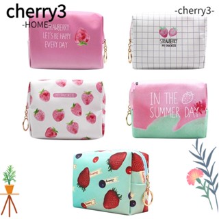 Cherry3 กระเป๋าเครื่องสําอาง กระเป๋าออแกไนเซอร์ สร้างสรรค์ สําหรับเดินทาง