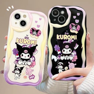 เคสโทรศัพท์มือถือซิลิโคน TPU นิ่ม แบบใส กันกระแทก ลายการ์ตูนคุโรมิน่ารัก สําหรับ Infinix Hot 12 30 Play 30 30i 20i SMART 6 7 PLUS HD