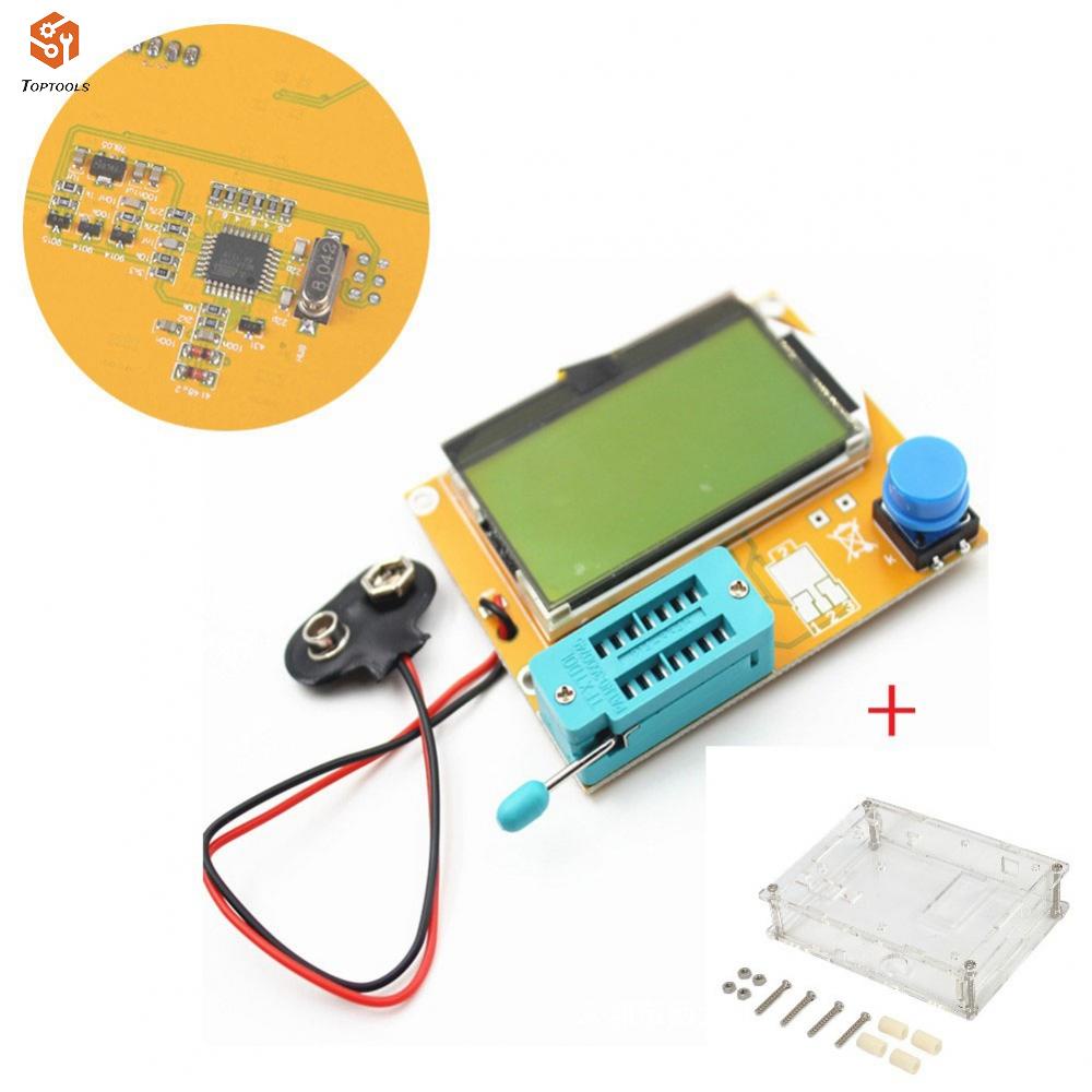 ใหม่-กล่องทดสอบทรานซิสเตอร์แบตเตอรี่-หน้าจอ-lcd-lcr-t4-esr