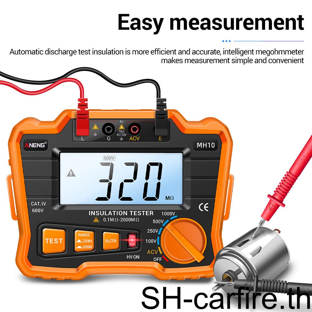 aneng-1999m-เครื่องวัดความต้านทานดิน-เมกะโอห์มมิเตอร์ดิจิทัล-ใช้แบตเตอรี่-สําหรับช่างไฟฟ้า